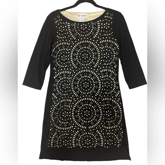 Papillon L dress cut-outs with gold underlay. 4/100 Talbots RL Max S and Pap - Picture 1 of 11